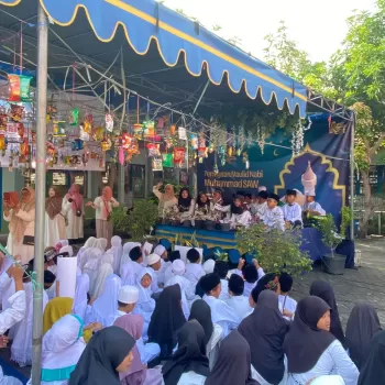 UPT SDN 225 Meriahkan Maulid Nabi dengan Dongeng Seru
